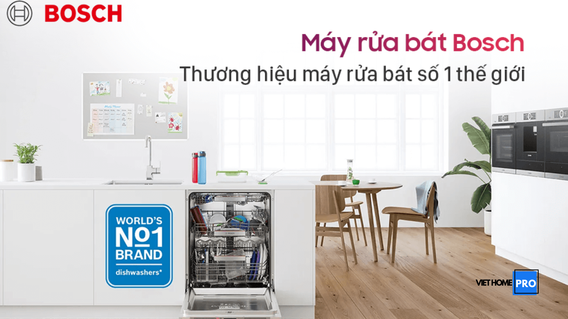 Hướng dẫn sử dụng máy rửa chén Bosch: Rửa sạch bát đĩa và cả nồi dễ dàng 2025