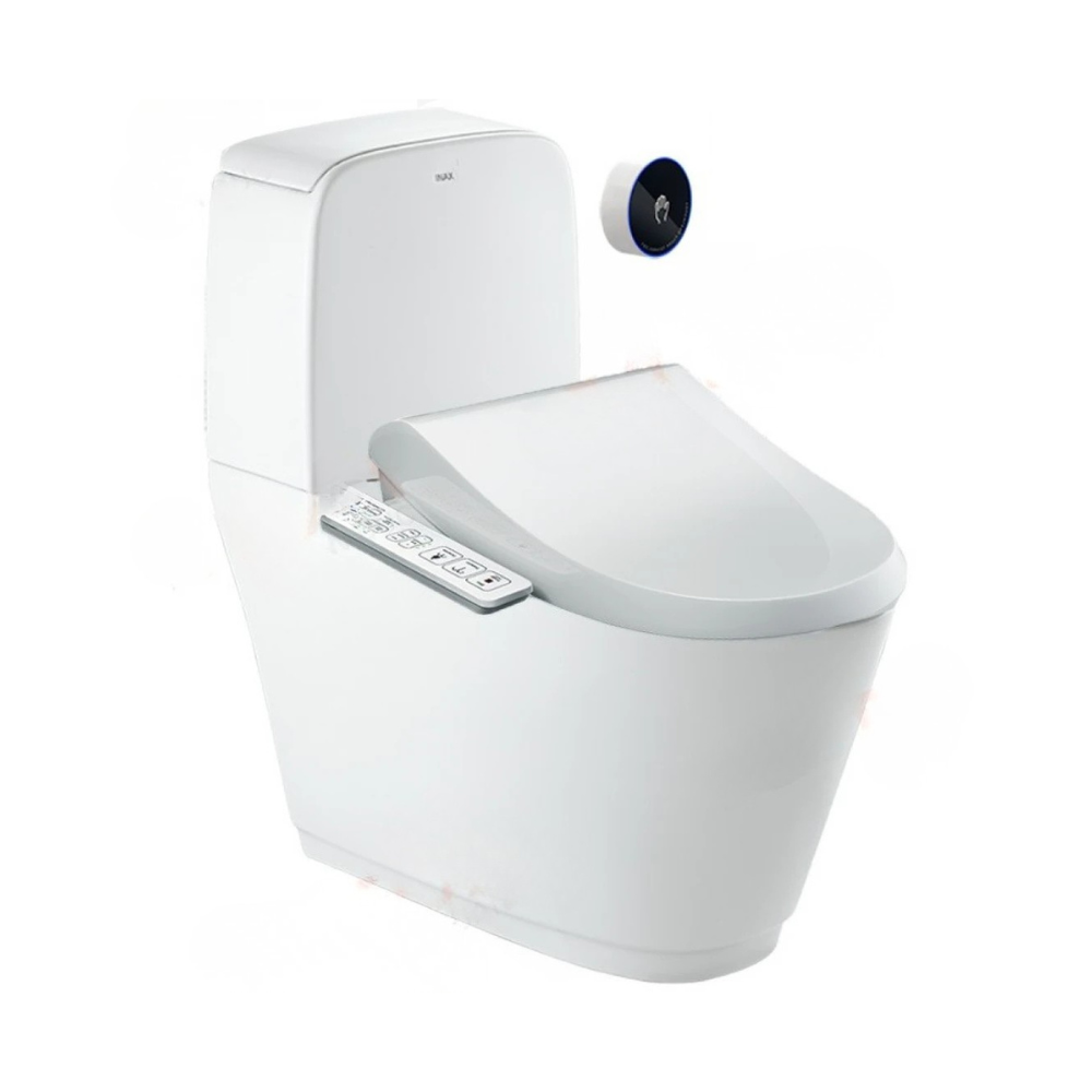 Bồn Cầu INAX ACT-832/CW-H18VN Nắp Điện Tử Xả Cảm Ứng