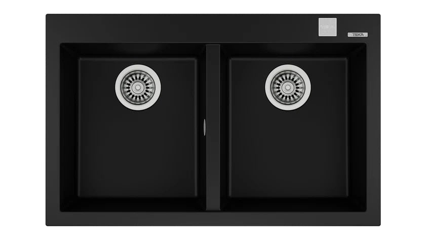 Chậu Đá Rửa Chén Teka ForSquare 2B 790 TG 115260016 115260014 2 Hộc 790x500 mm