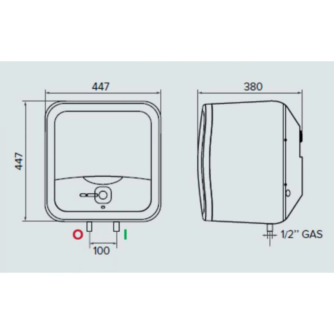 Máy Nước Nóng Ariston Andris2 An2 R 30 Lít FE Gián Tiếp