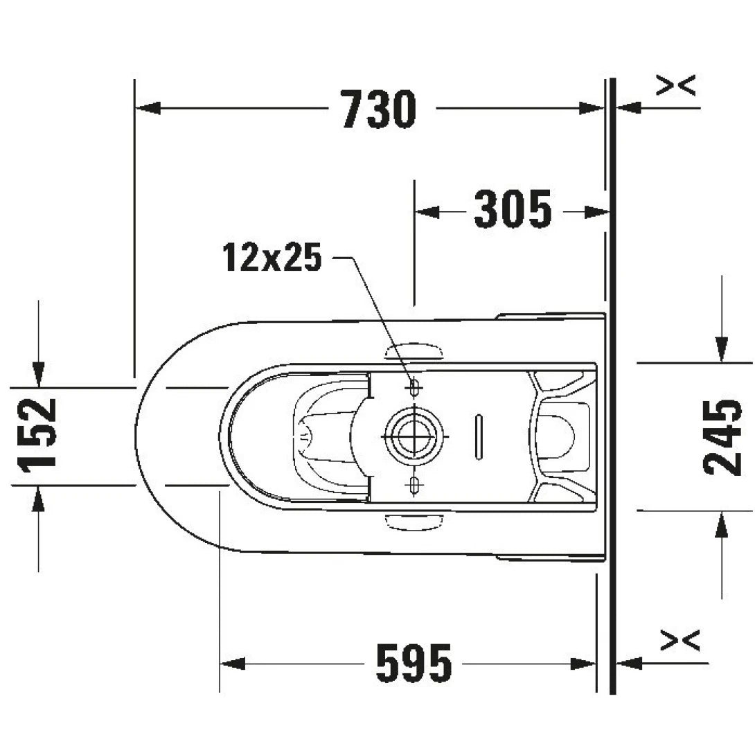 Bồn Cầu Duravit 2173010001 Một Khối Dòng Me By Starck