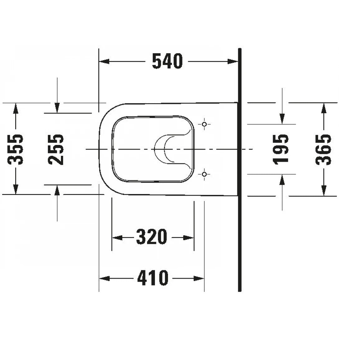 Bồn Cầu Duravit 2221090000 Treo Tường Dòng Happy D.2