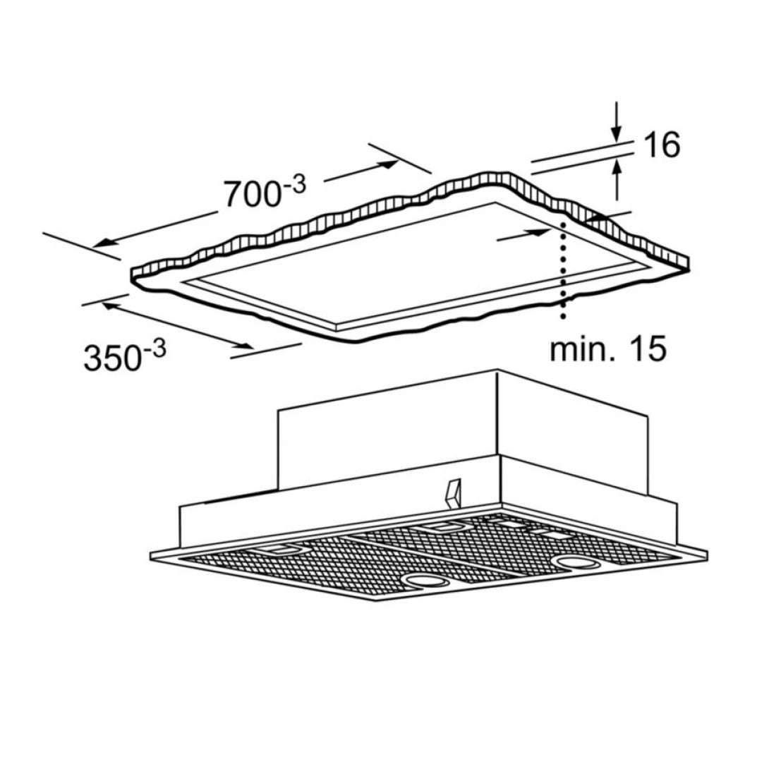 Máy Hút Mùi Bosch DHL755BL Âm Tủ - Bếp Việt Pro