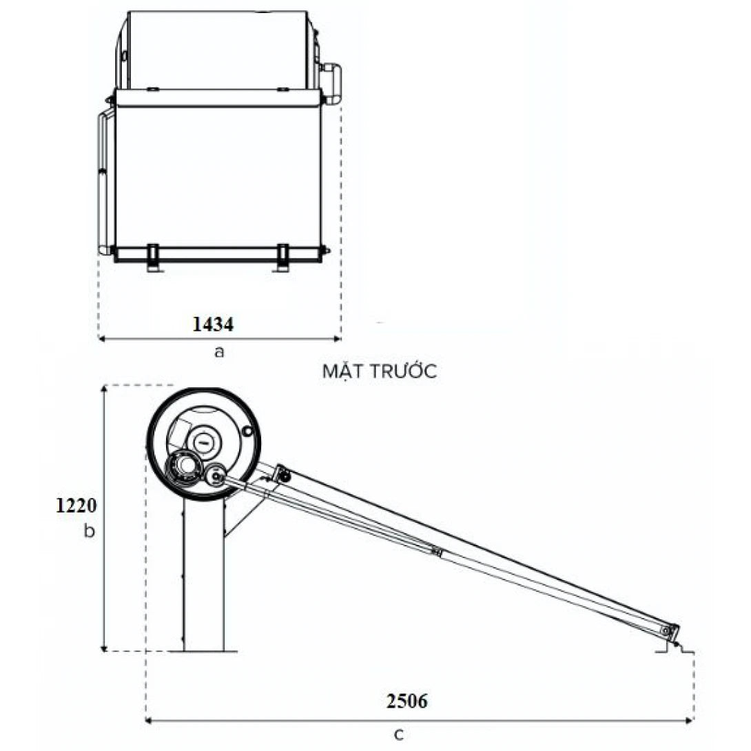 Máy Nước Nóng Năng Lượng Mặt Trời Ariston KAIROS 100L Tấm Phẳng