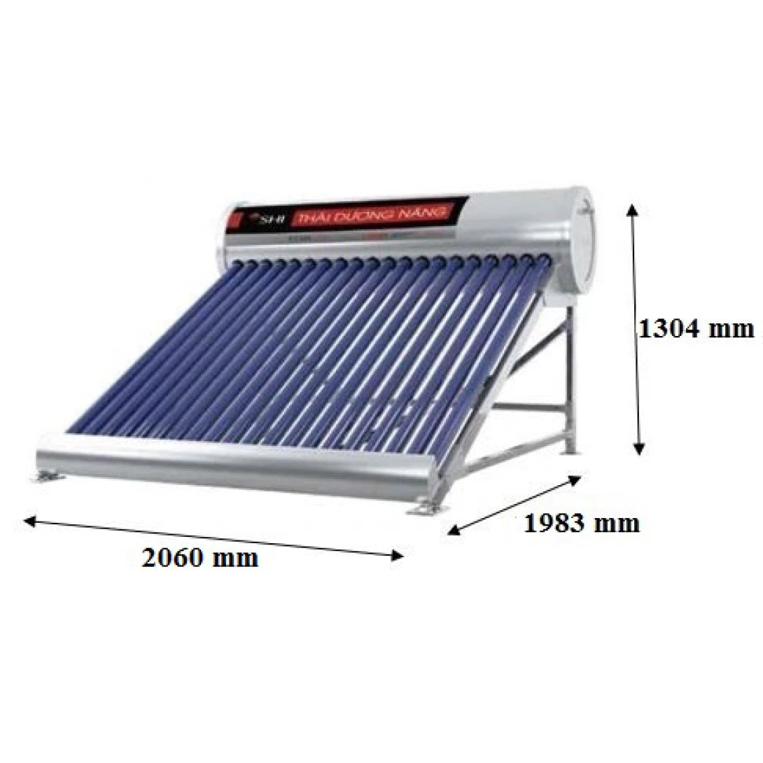 Thái Dương Năng Sơn Hà TITAN Ống Dầu 260L Ø58