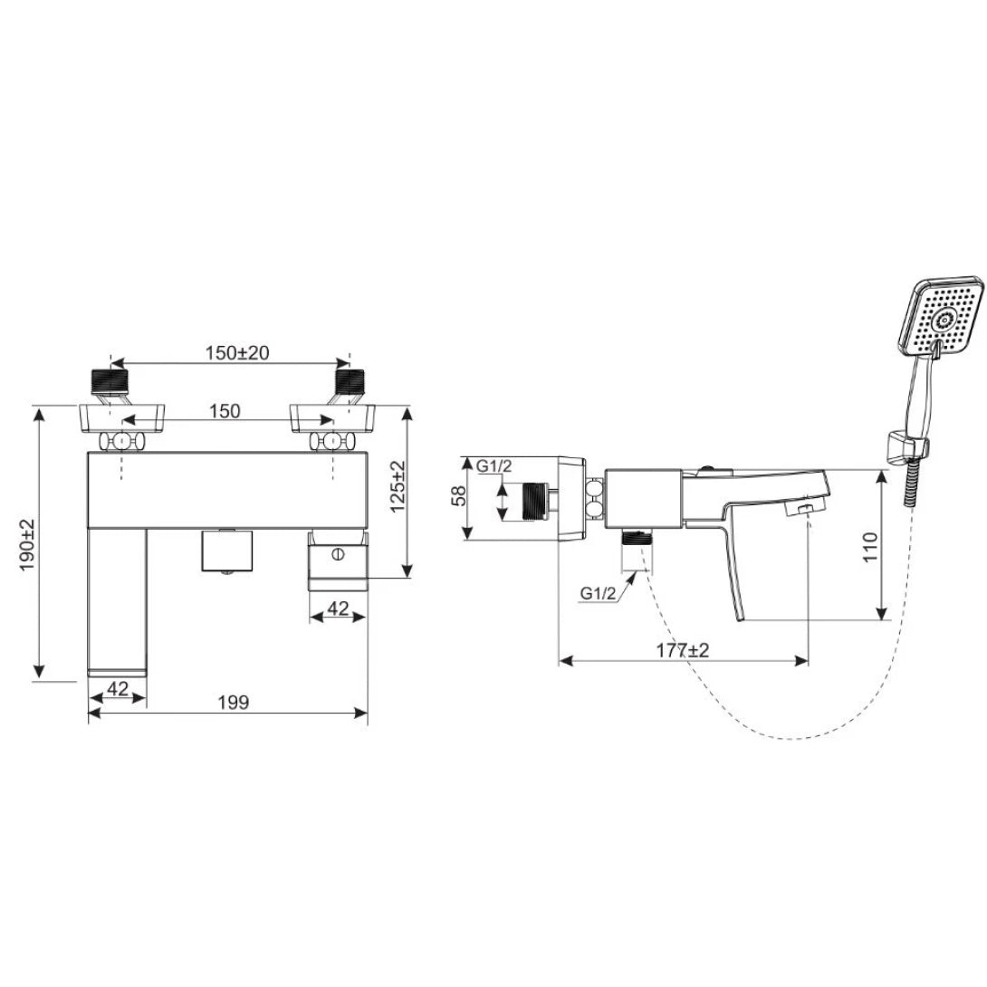 Vòi Sen Tắm Nóng Lạnh INAX BFV-403S – Tay Sen Massage, Mạ Cr/Ni & Bền Bỉ