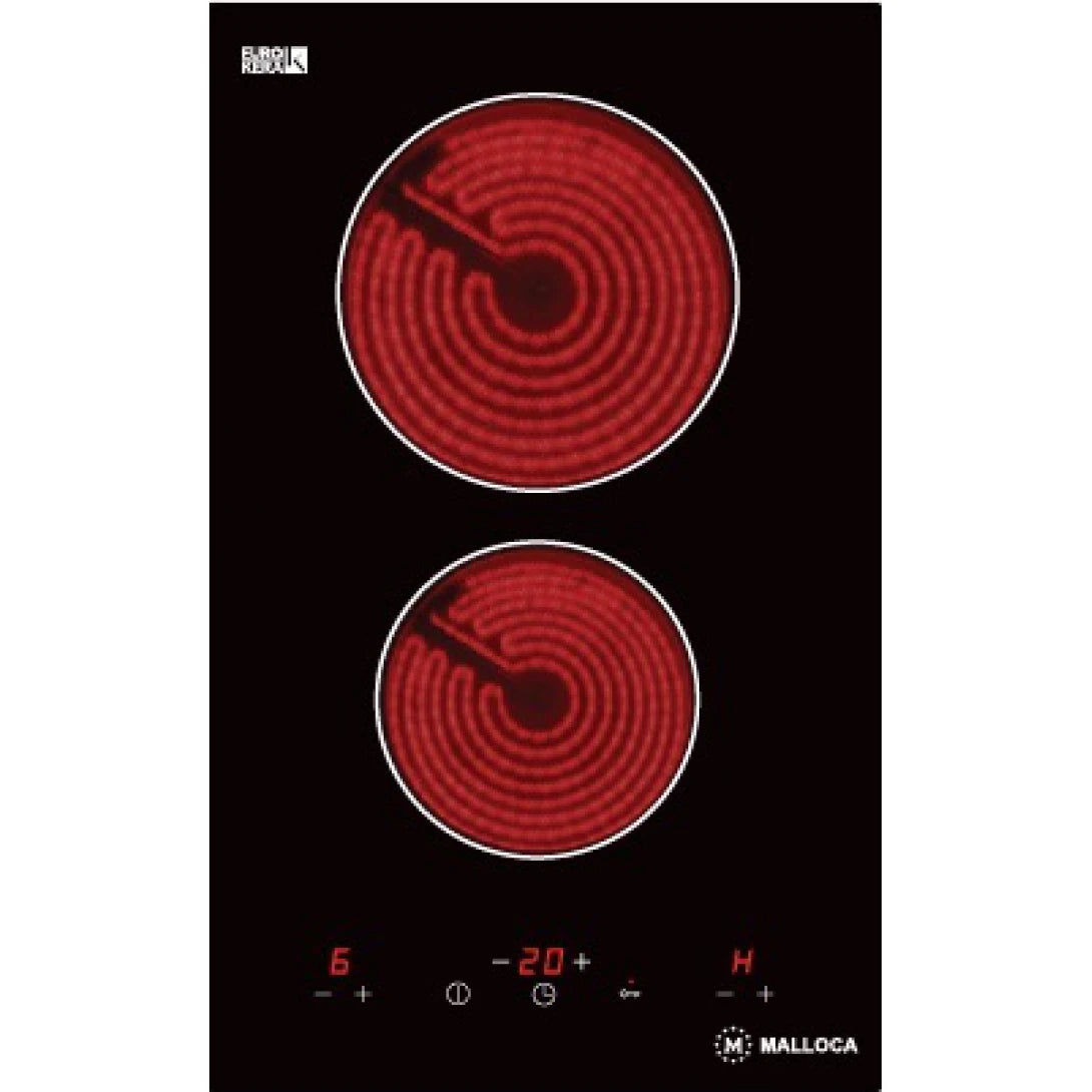 Bếp Điện Hồng Ngoại Malloca MDH-02R 2 Vùng Nấu Domino