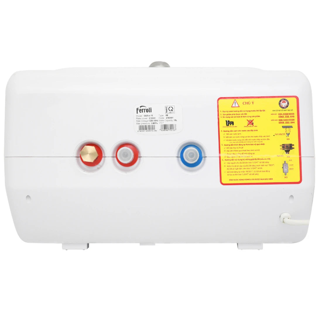 Máy Nước Nóng Ferroli QQ ME 20L Gián Tiếp 2500W