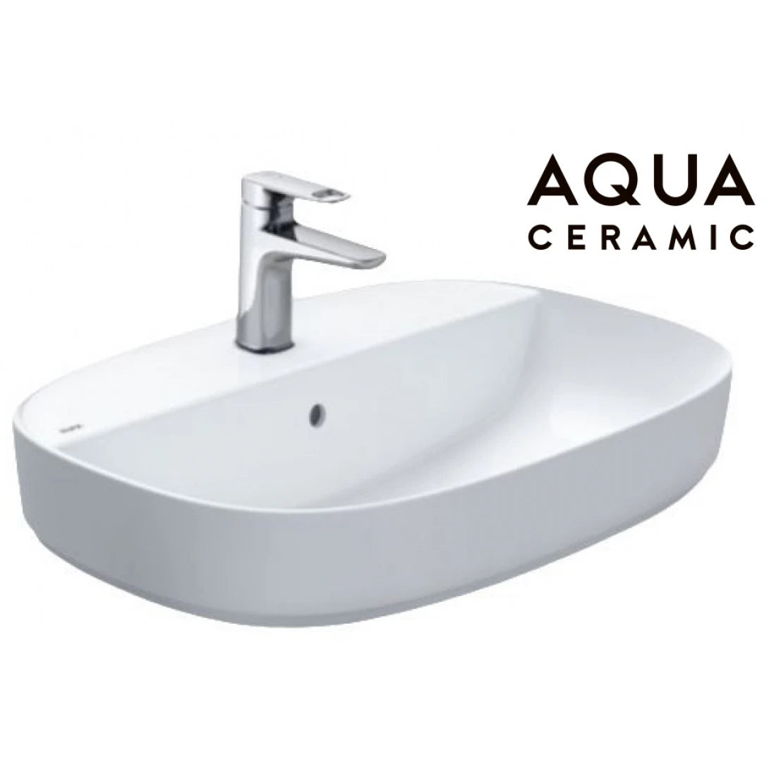 Chậu Rửa Lavabo Inax AL-652V (AL652V) Đặt Bàn AquaCeramic