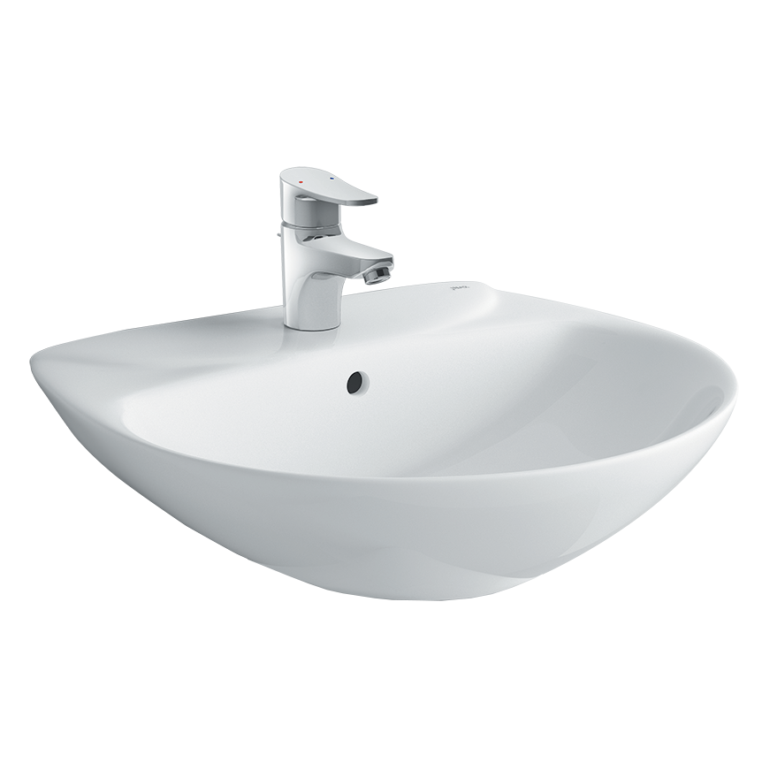 Chậu Rửa Lavabo Inax L-285V (L285V) Treo Tường 497x426 mm