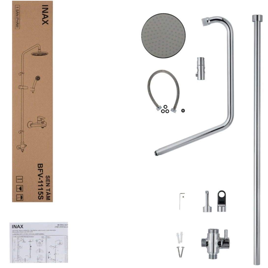 Vòi Sen Tắm Cây Inax BFV-1115S (BFV1115S) Nóng Lạnh