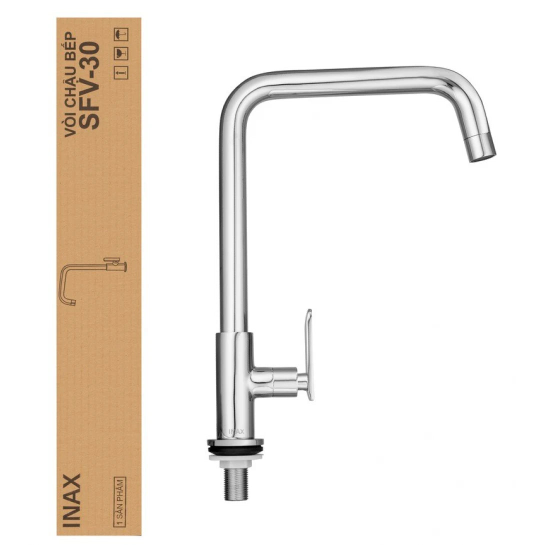 Vòi Rửa Chén Lạnh INAX SFV-30 – Bền Bỉ, Linh Hoạt, Sang Trọng