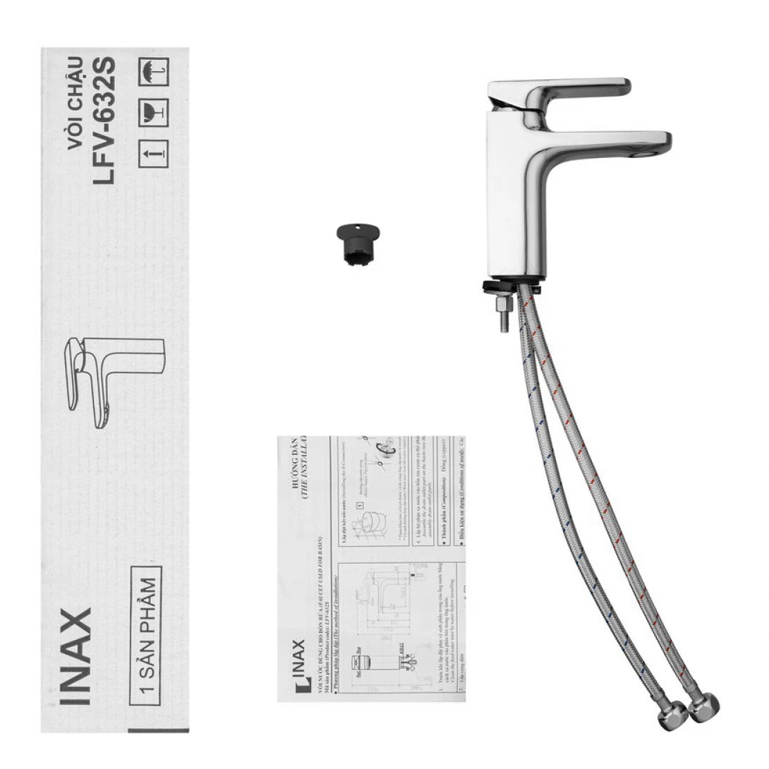 Vòi Chậu Lavabo Inax LFV-632S (LFV632S) Nóng Lạnh