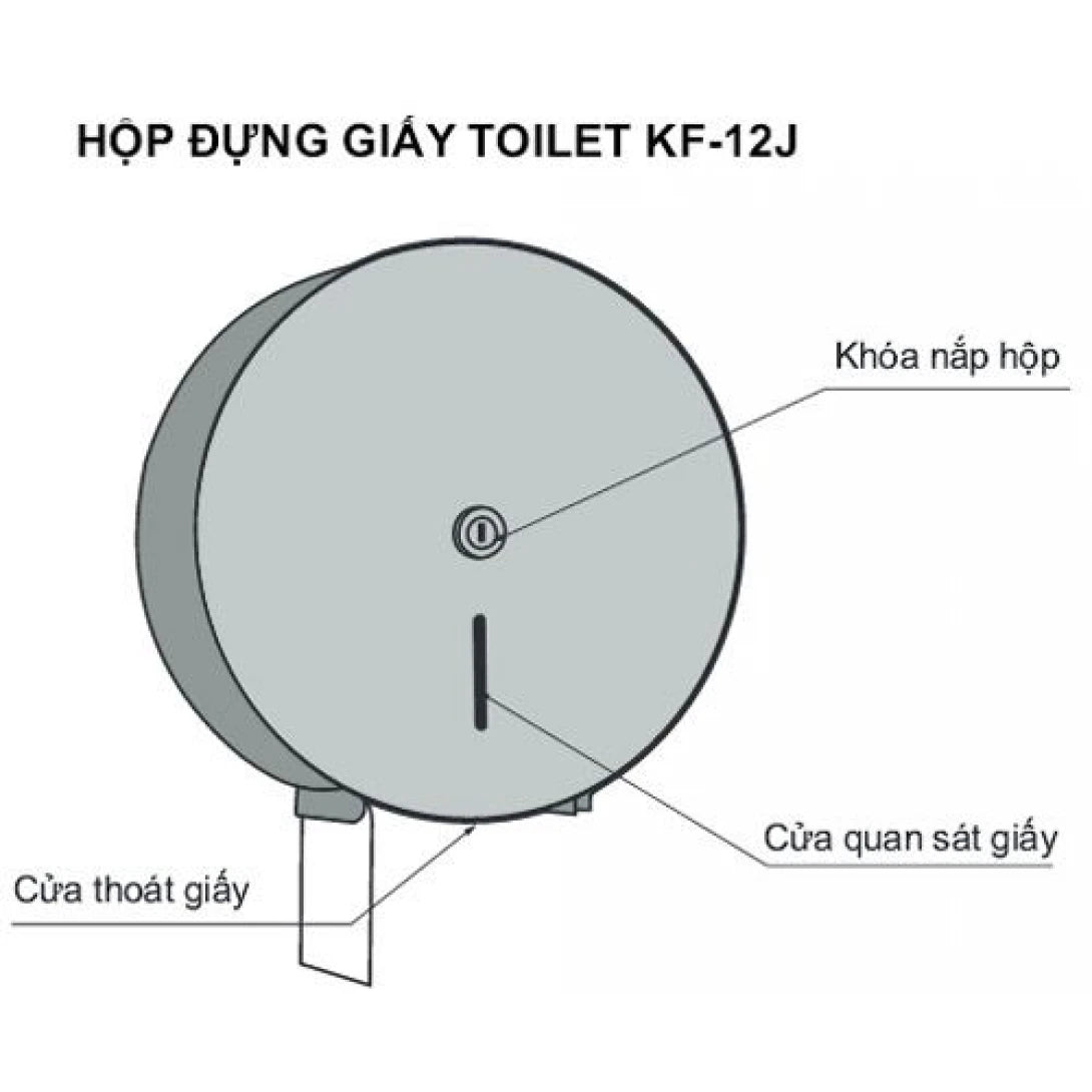 Hộp Đựng Khăn Giấy INAX KF-12J (Cuộn Lớn)