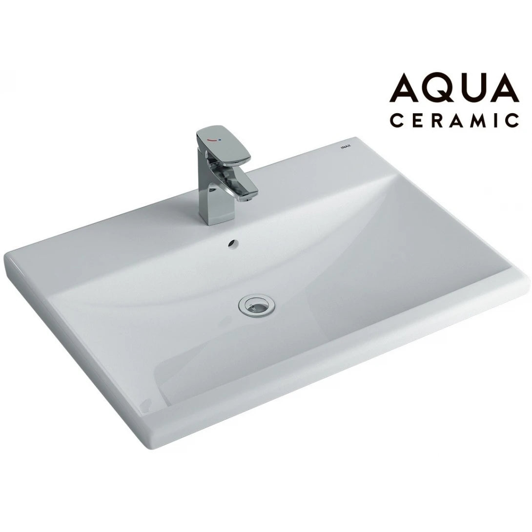 Chậu Rửa Lavabo Inax AL-2397V (AL2397V) Dương Vành AquaCeramic