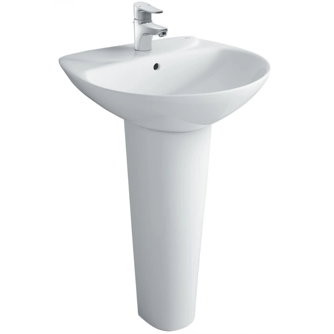 Lavabo Treo Tường Inax L-285V/L-288VD Kèm Chân Dài