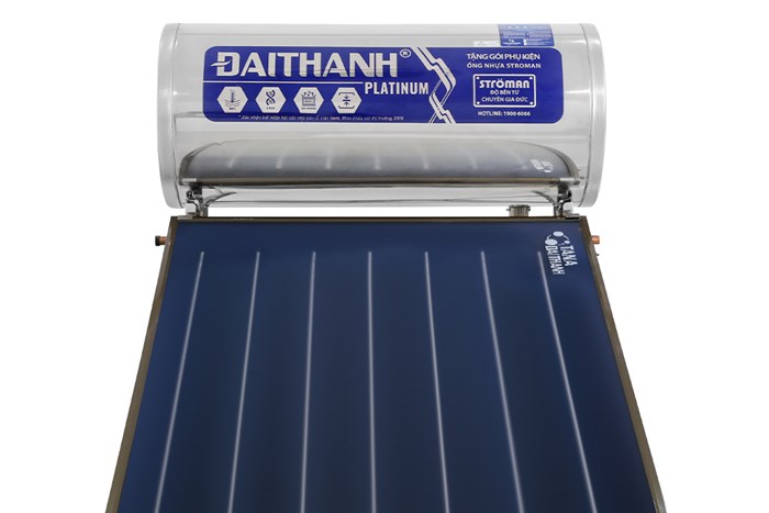Máy Nước Nóng Năng Lượng Mặt Trời Đại Thành Platinum 150 Lít Tấm Phẳng