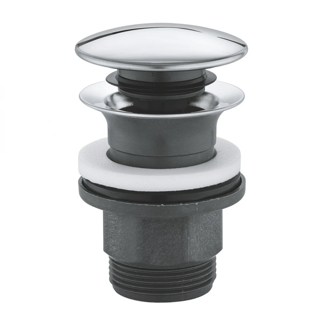 Nút Xả Nhấn Lavabo Grohe 40824000 Gắn Chậu Có Lỗ Thoát Tràn