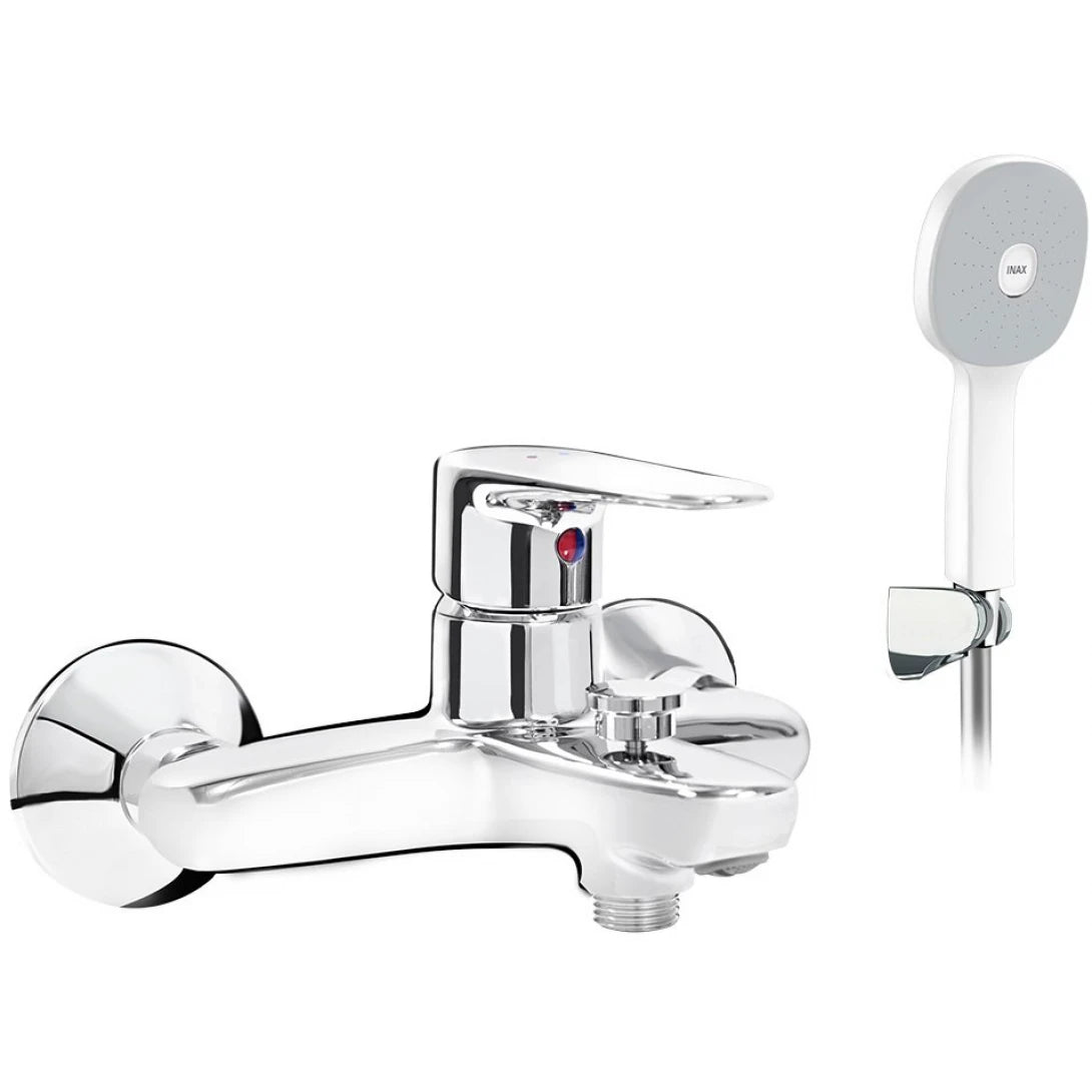 Vòi Sen Nóng Lạnh INAX BFV-1113S-7C – Tay Sen 1 Chế Độ, Mạ Cr/Ni Cao Cấp, Hoạt Động Tốt Áp Lực Thấp