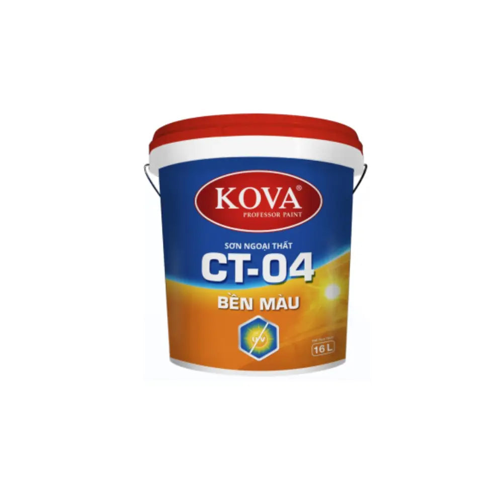 SƠN PHỦ NGOẠI THẤT KOVA CAO CẤP CT-04 BỀN MÀU