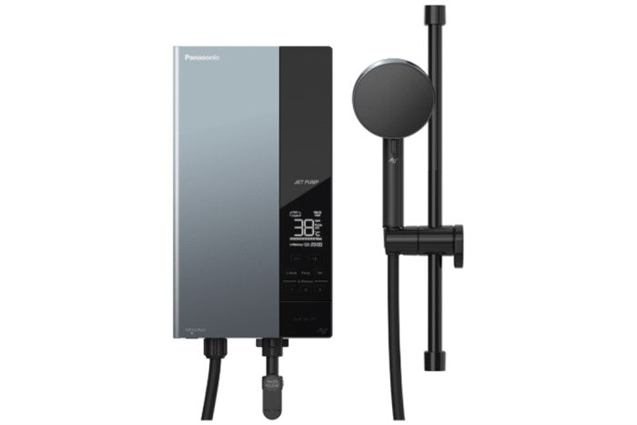 Máy Nước Nóng Panasonic DH-4UDP1VZ Trực Tiếp 4500W Màu Đen Có Bơm