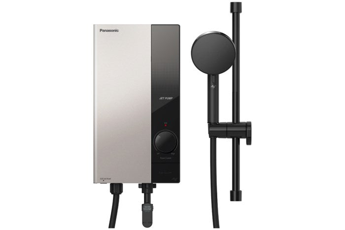 Máy Nước Nóng Panasonic DH-4UP1VS Trực Tiếp Đen Bạc Có Bơm 4500W