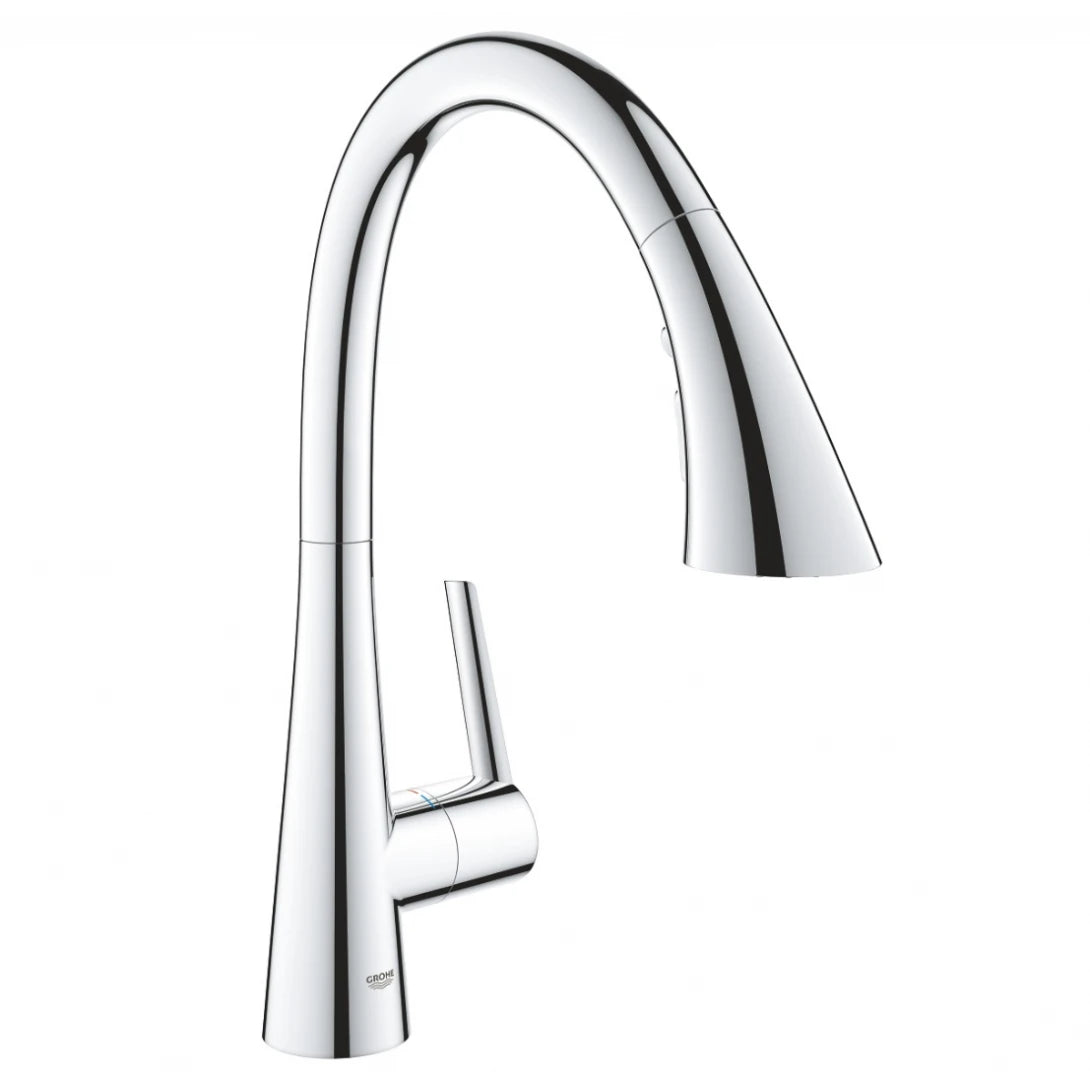 Vòi Rửa Chén Grohe 32294002 Zedra OHM Nóng Lạnh Rút Dây