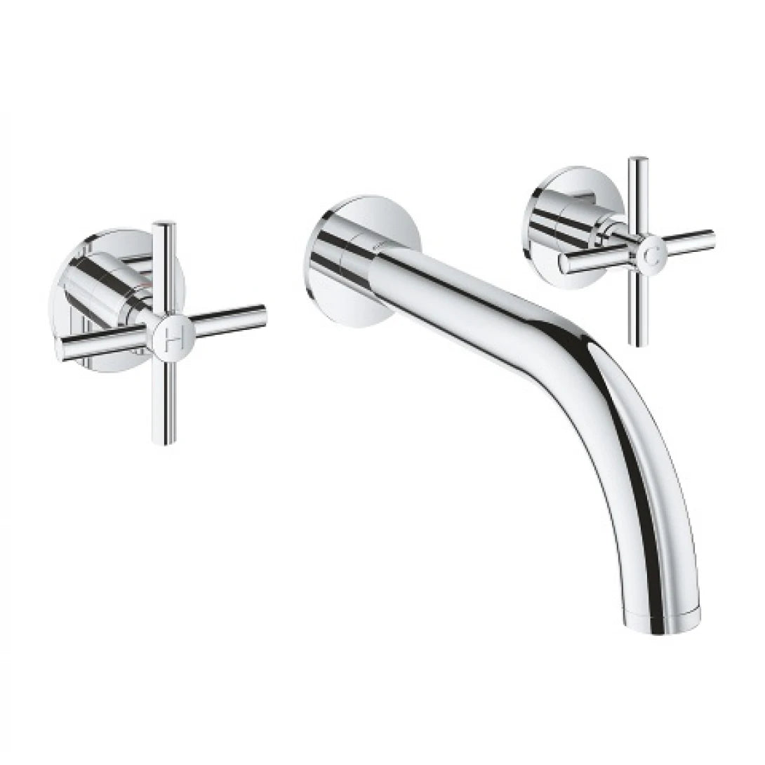 Vòi Chậu Grohe Atrio 20164003 Nóng Lạnh 3 Lỗ Gắn Tường