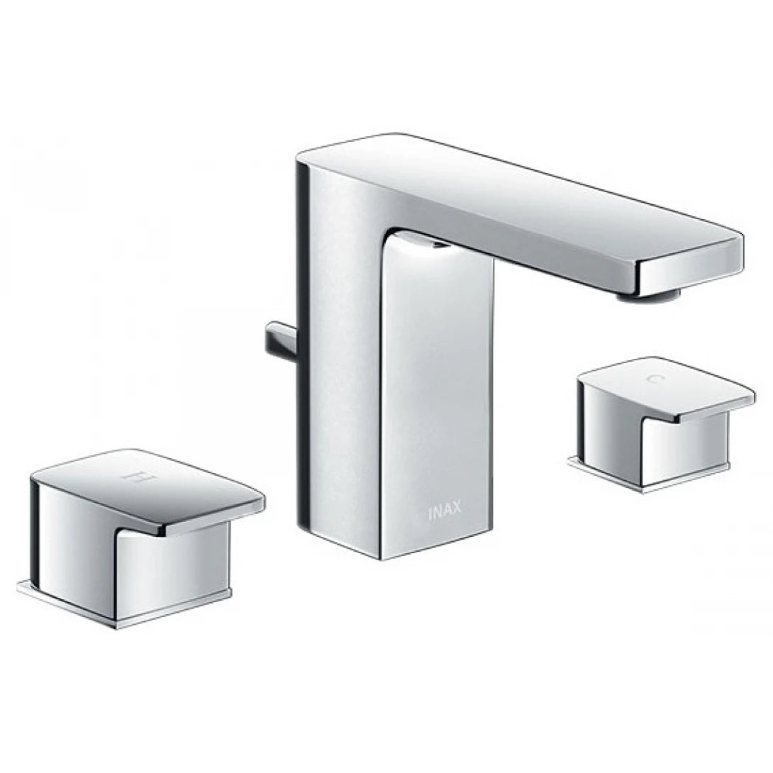 Vòi Chậu Lavabo Inax LFV-5010S (LFV5010S) Van Nóng Lạnh Riêng 3 Lỗ