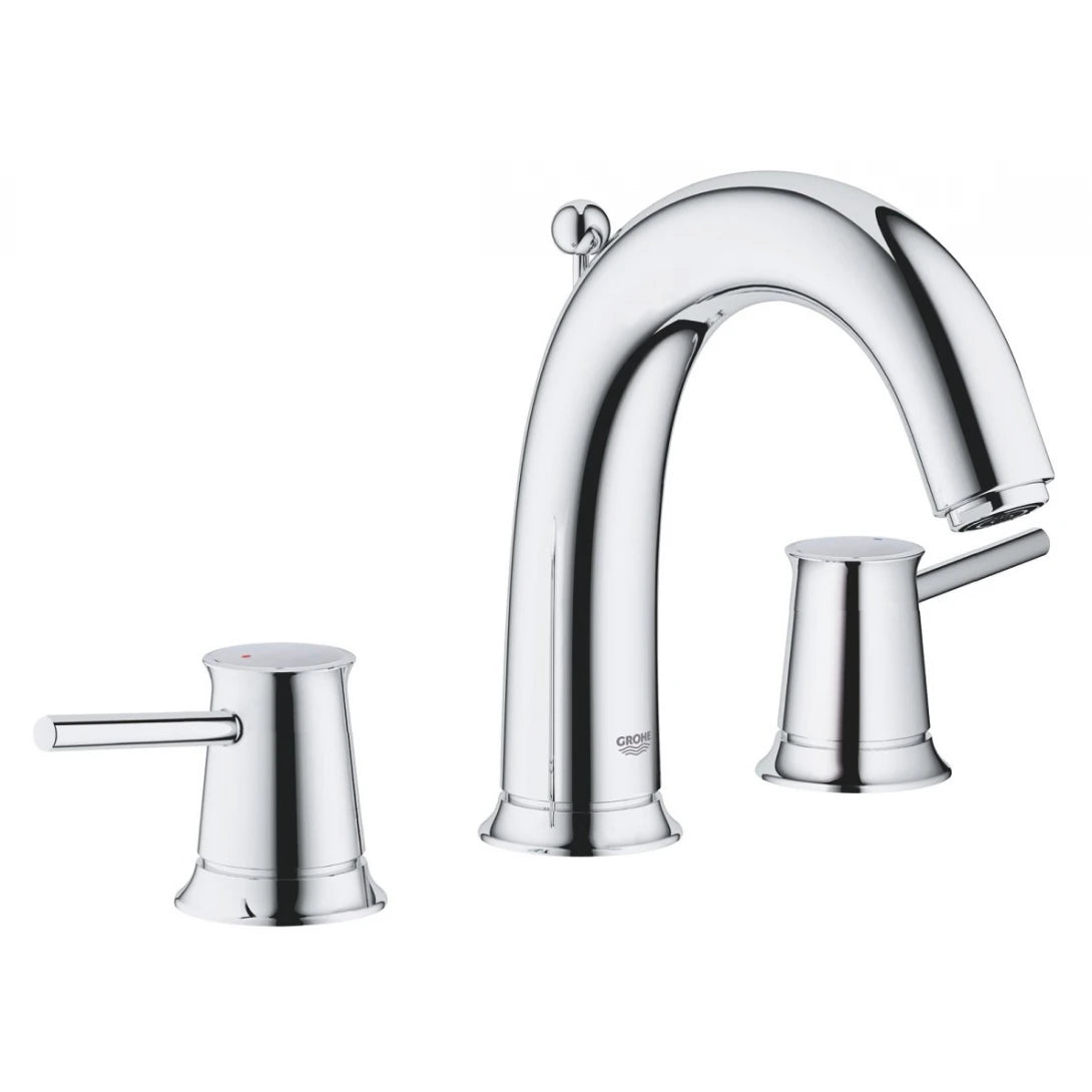 Vòi Chậu Rửa Mặt Grohe 20470000 Nóng Lạnh BauClassic 3 lỗ