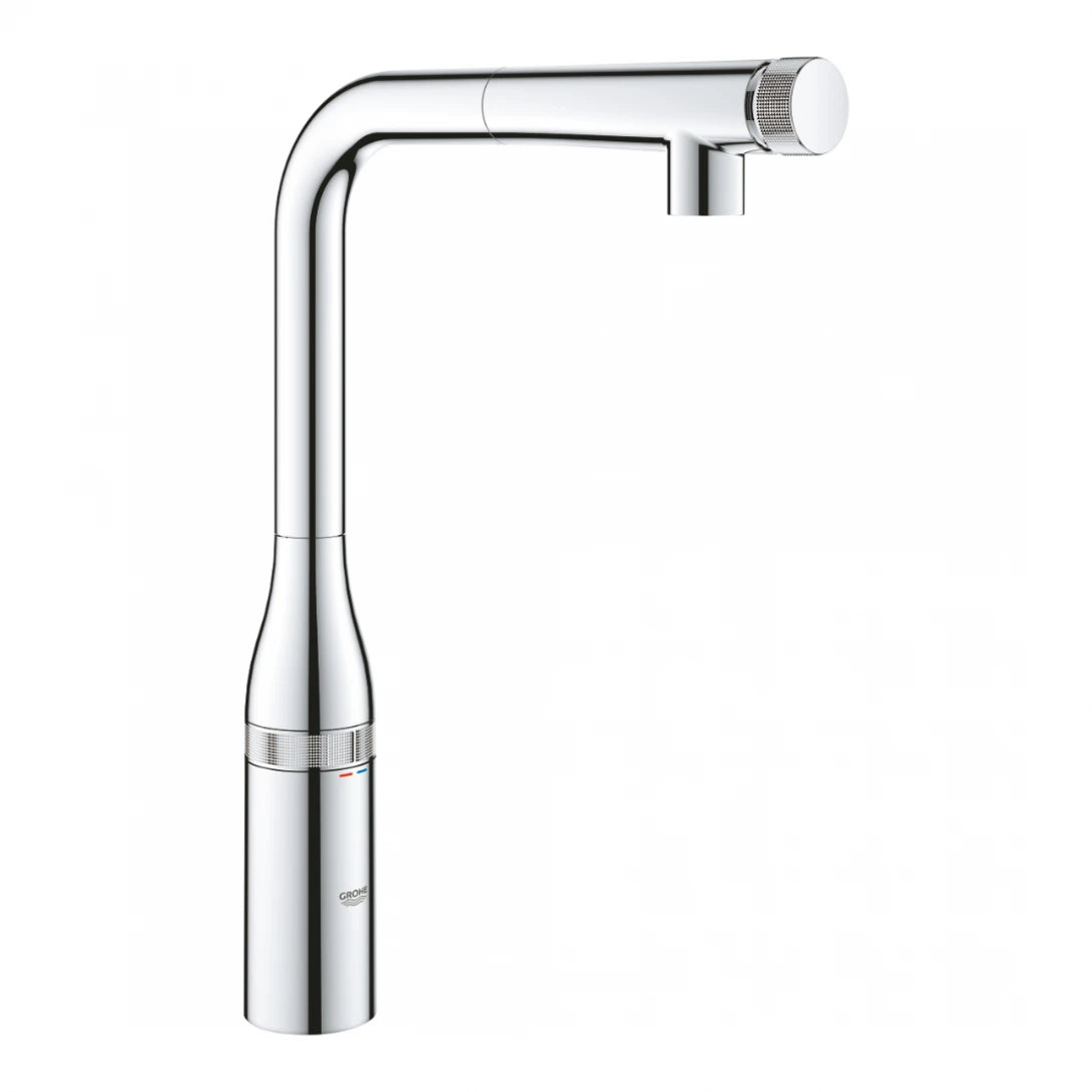 Vòi Rửa Chén Grohe 31615000 Essence Smartcontrol Nóng Lạnh Rút Dây