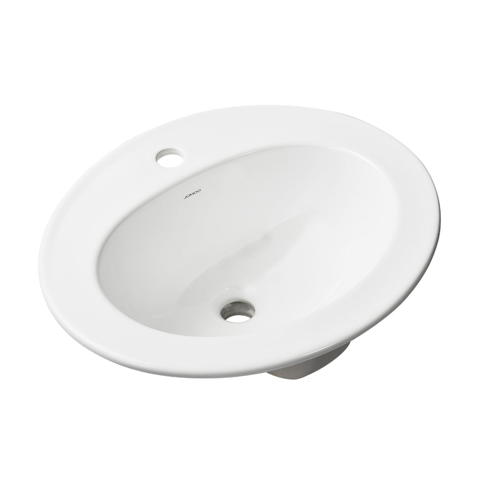 Chậu Rửa Mặt Lavabo JOMOO 12681-1/01Z-I011 Dương Vành