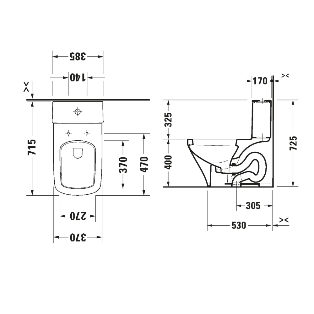 Bản vẽ bàn cầu 157010083