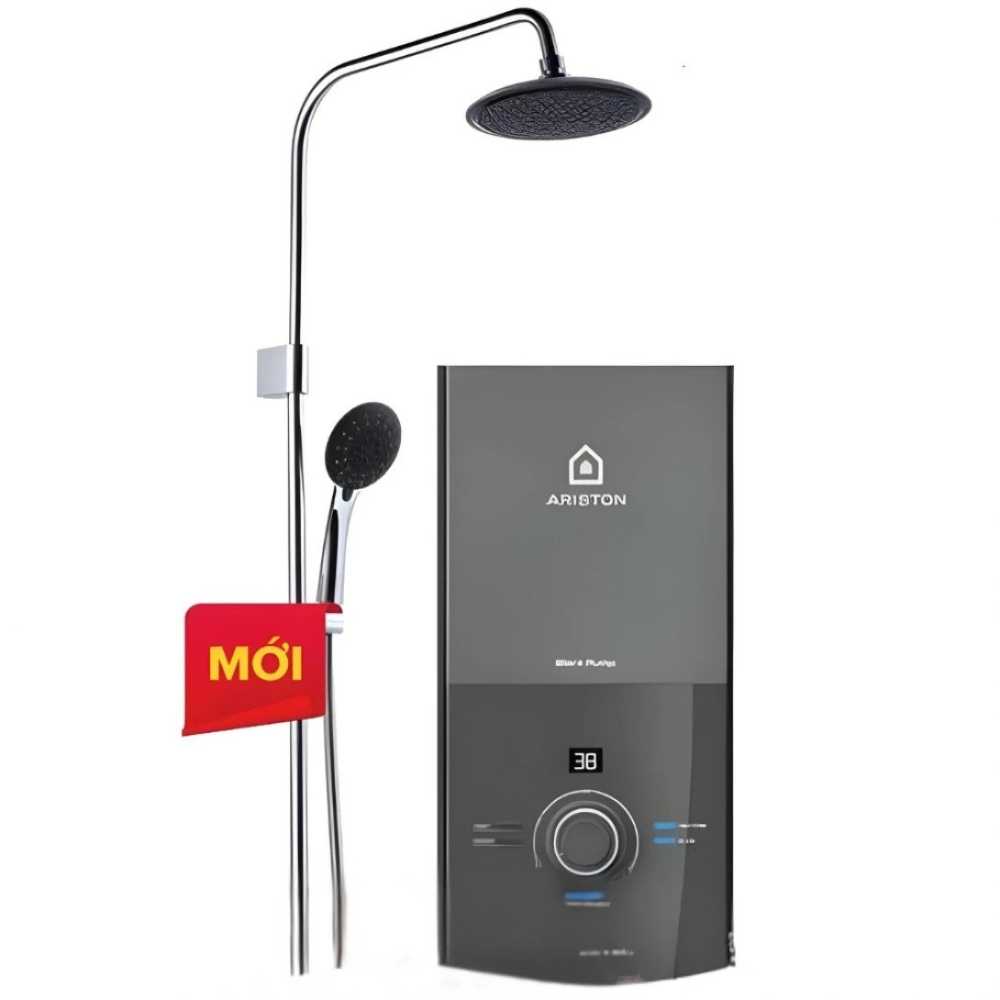 Máy Nước Nóng Ariston Aures Premium+ 4.5P RS Sen Cây Trực Tiếp Có Bơm
