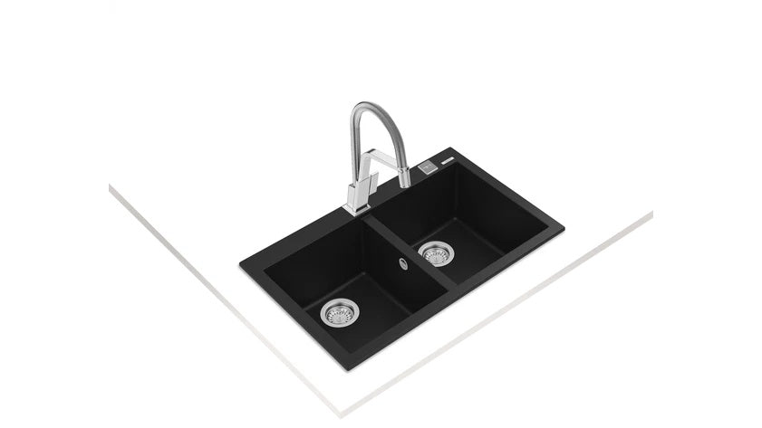 Chậu Đá Rửa Chén Teka ForSquare 2B 790 TG 115260016 115260014 2 Hộc 790x500 mm