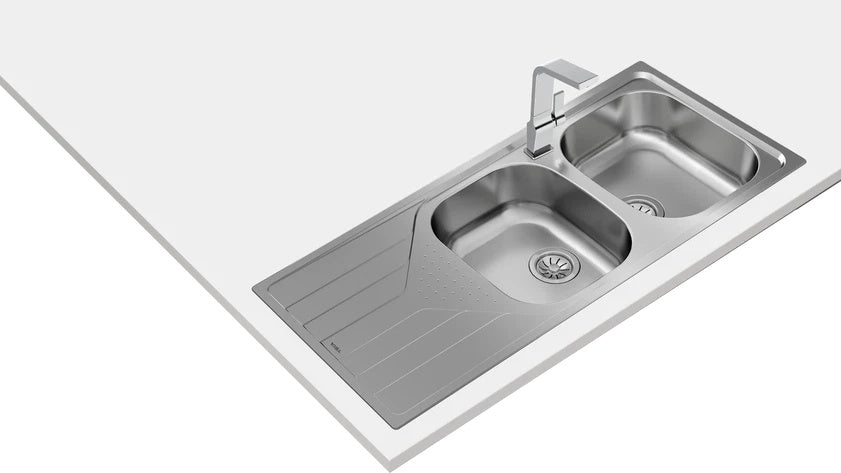 Chậu Rửa Chén TEKA Universe 80 T-XP 2B 1D 115170001 2 Hộc 1160x500 mm