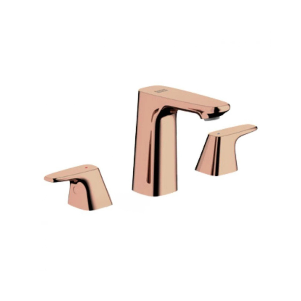 Vòi Lavabo American Standard WF-1703WS Signature Nóng Lạnh 3 Lỗ Màu Vàng Hồng