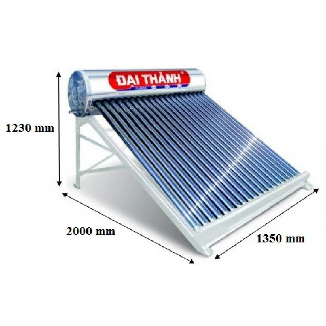Máy Nước Nóng Năng Lượng Mặt Trời Đại Thành 160 Lít Classic 58-15
