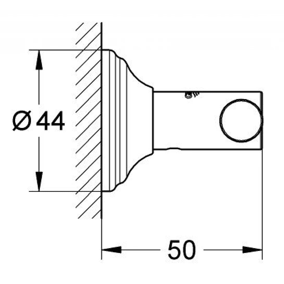 Móc Áo Grohe 40656001 Essentials Authentic Robe Hook