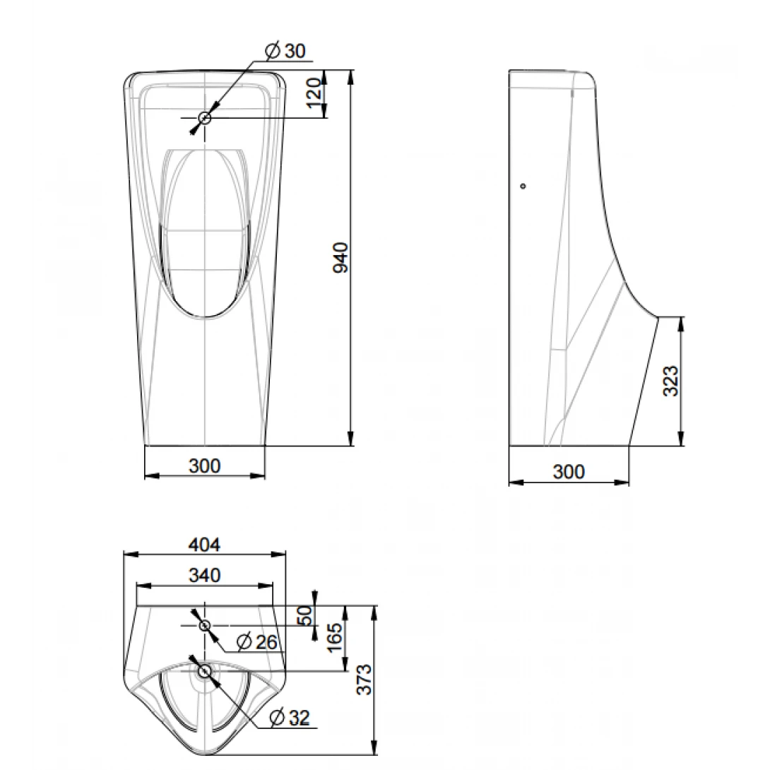 Bồn Tiểu Nam Đặt Sàn American Standard Lynbrook WP-6605 – Tiết Kiệm Nước, Chống Bám Bẩn