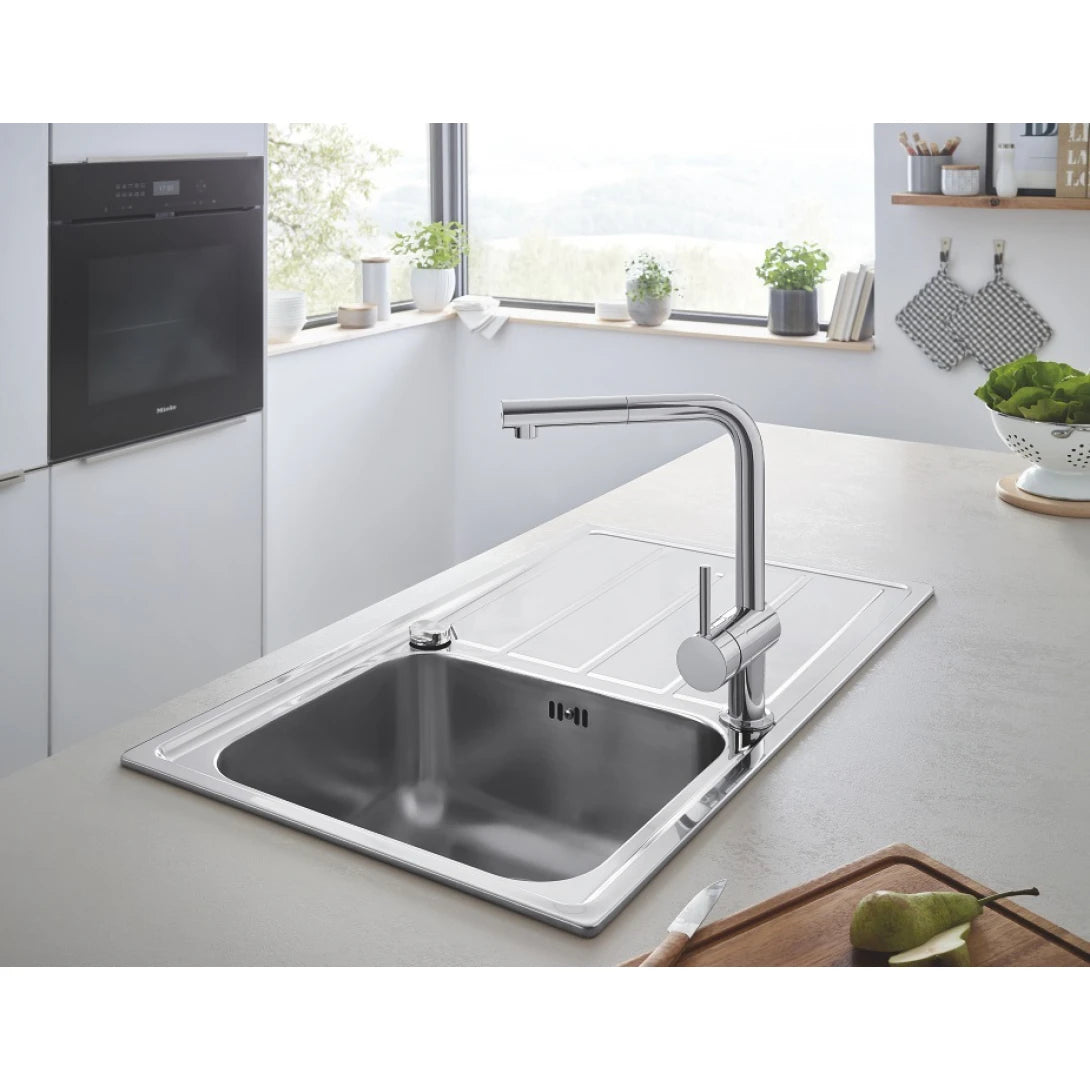 Chậu Rửa Chén Grohe 31563SD1 1 Hộc Cánh Phải Inox 304 K500