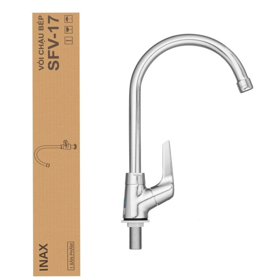 Vòi Rửa Chén Lạnh INAX SFV-17 – Thiết Kế Đơn Giản, Bền Bỉ, Dễ Sử Dụng