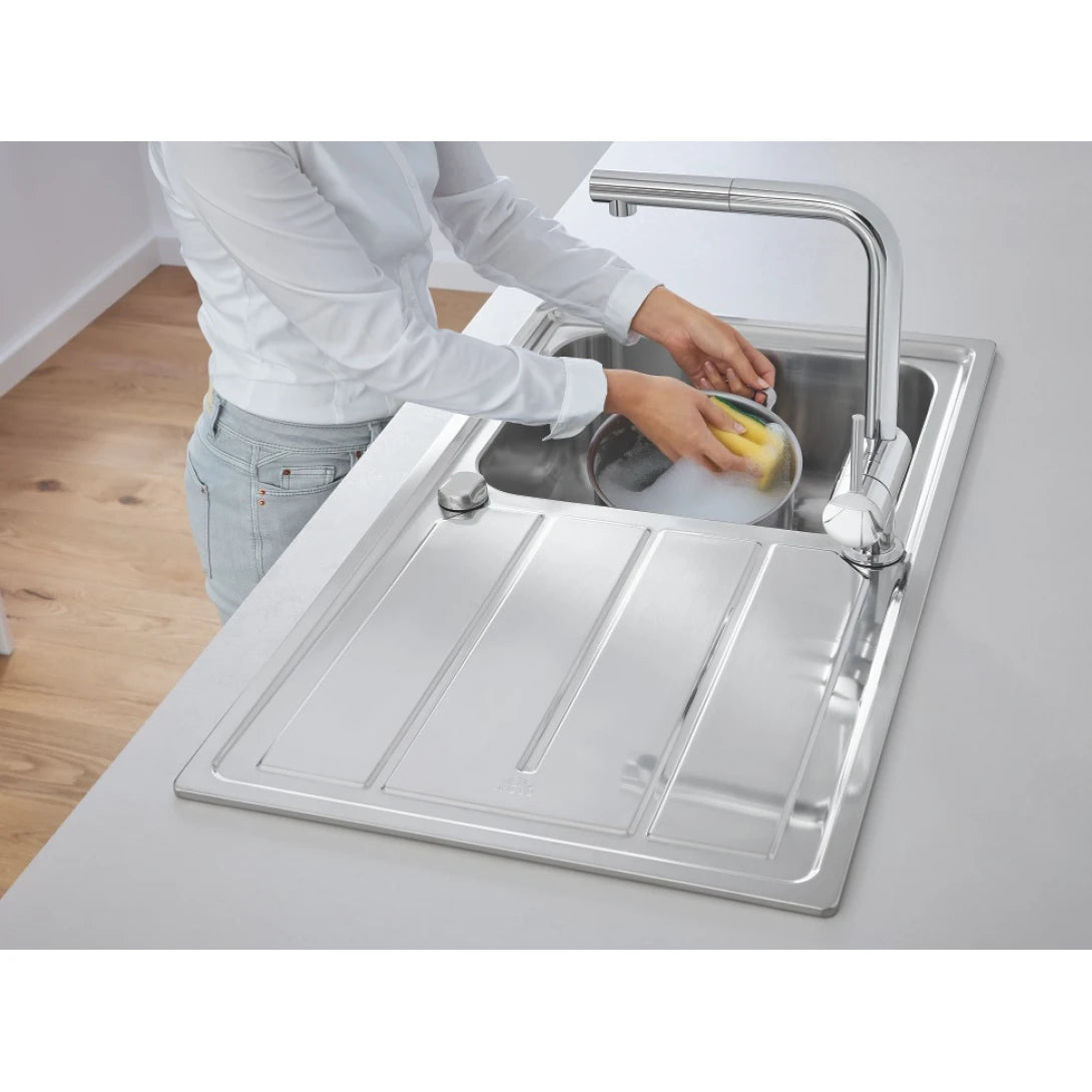 Chậu Rửa Chén Grohe 31563SD1 1 Hộc Cánh Phải Inox 304 K500
