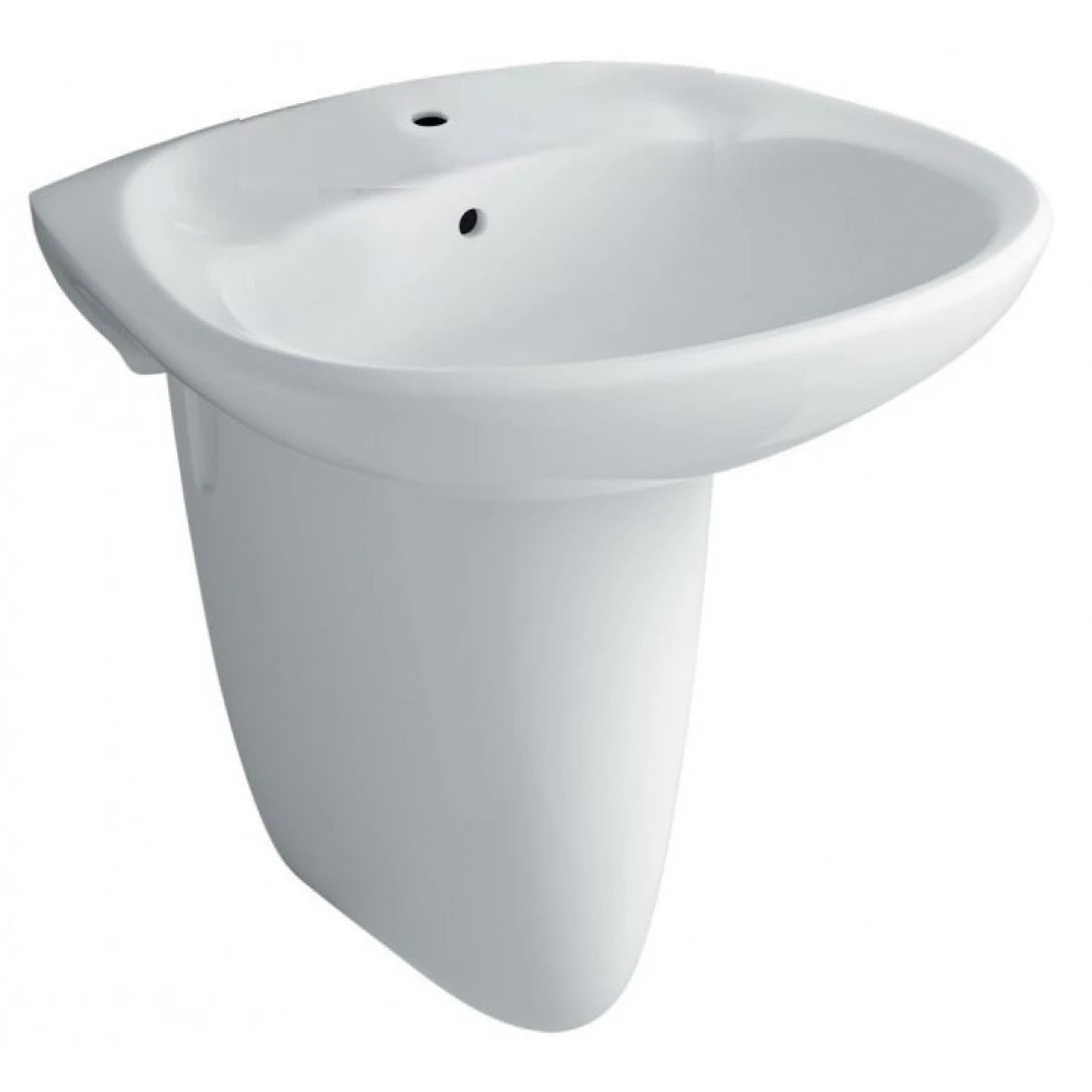 Lavabo Treo Tường Inax L-284V/L-284VC Kèm Chân Ngắn