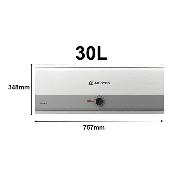 Máy Nước Nóng Ariston Slim 3 SL3 R 30L VN 30 Lít Gián Tiếp Ngang