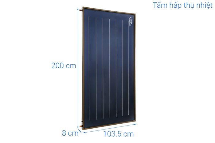 Máy Nước Nóng Năng Lượng Mặt Trời Đại Thành Platinum 150 Lít Tấm Phẳng