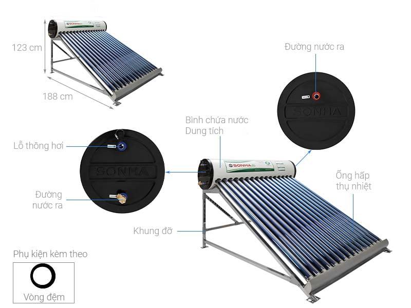 Thái Dương Năng Sơn Hà ECO 120L-58