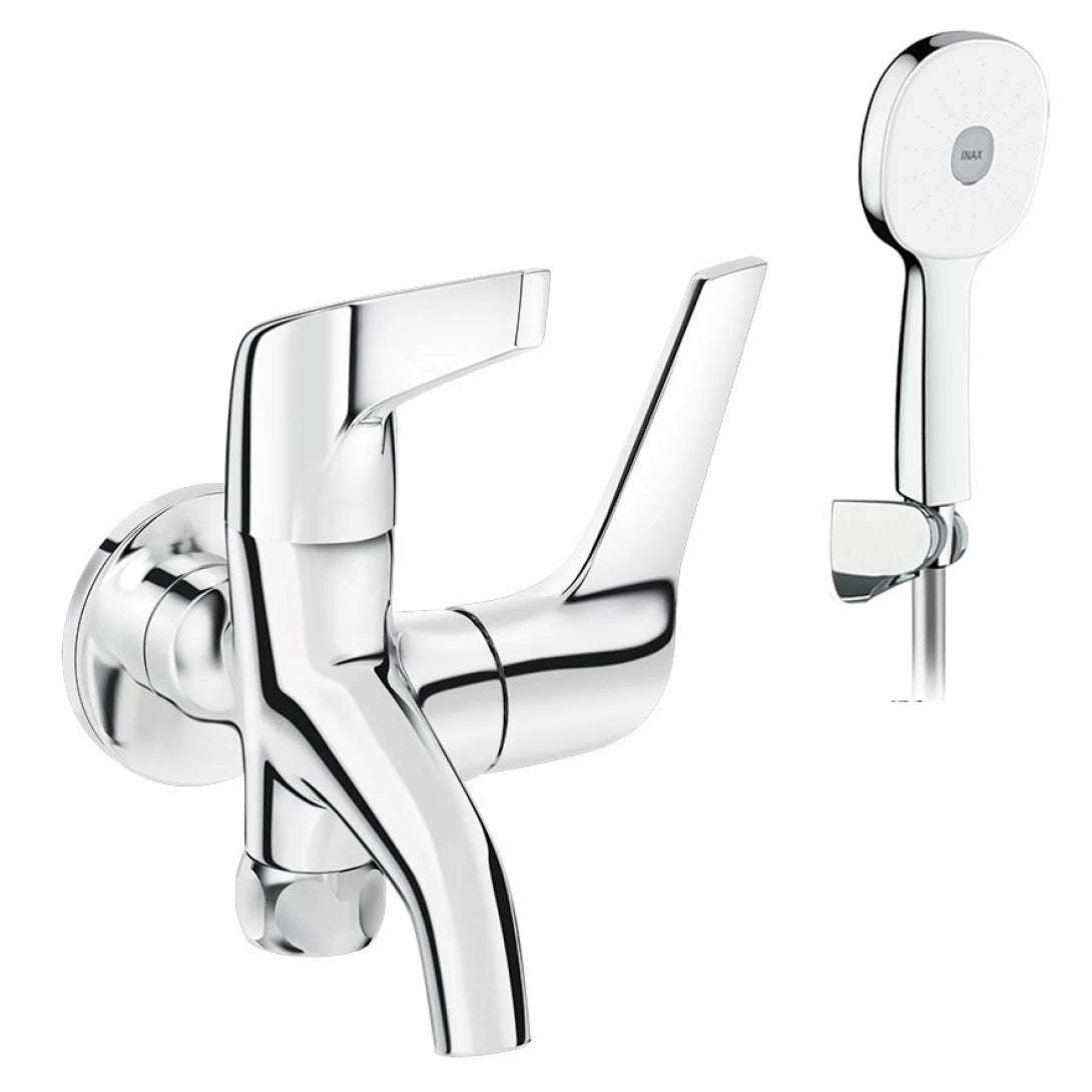 Vòi Sen Tắm Lạnh INAX BFV-17-8C – Tay Sen Nhựa Tăng Áp, Mạ Crom, Bền Bỉ