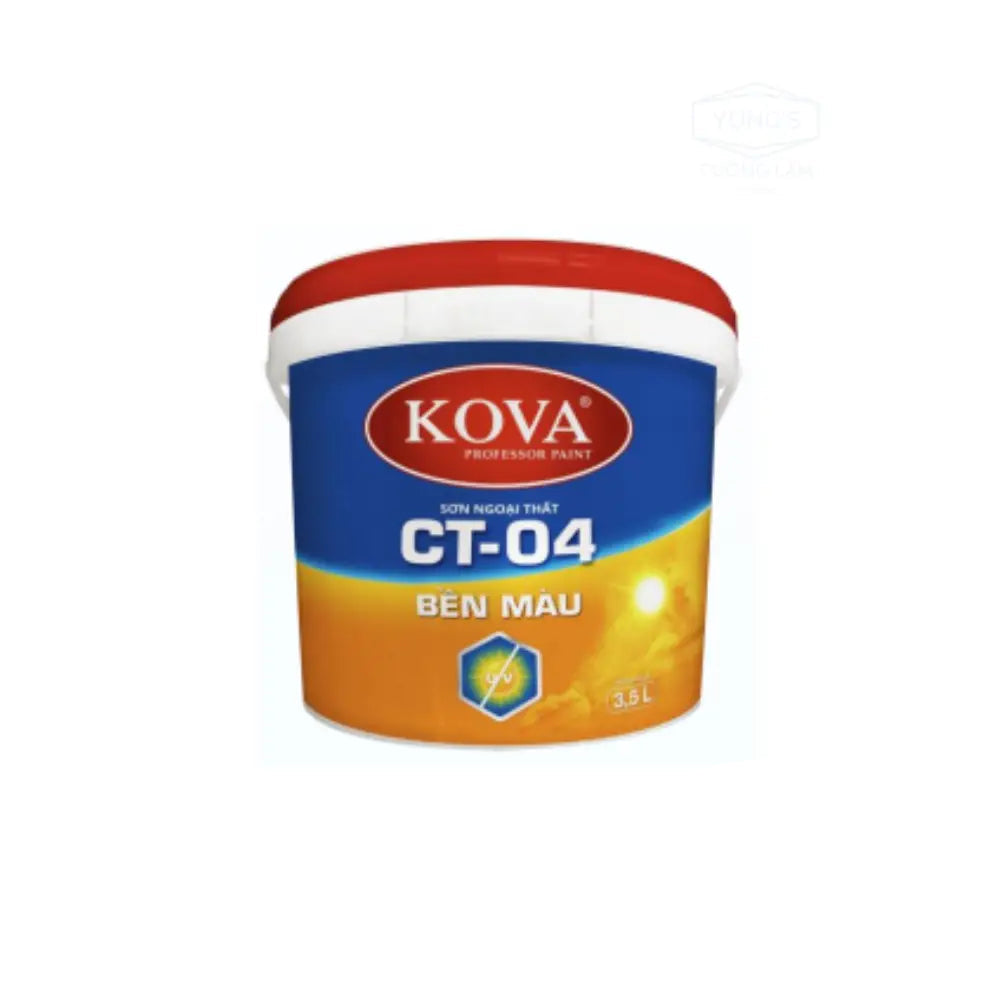 SƠN PHỦ NGOẠI THẤT KOVA CAO CẤP CT-04 BỀN MÀU