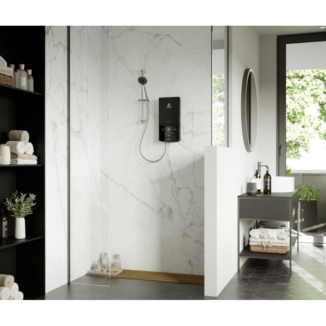 Máy Nước Nóng Ariston Aures Top 4.5P Trực Tiếp Có Bơm 2.0